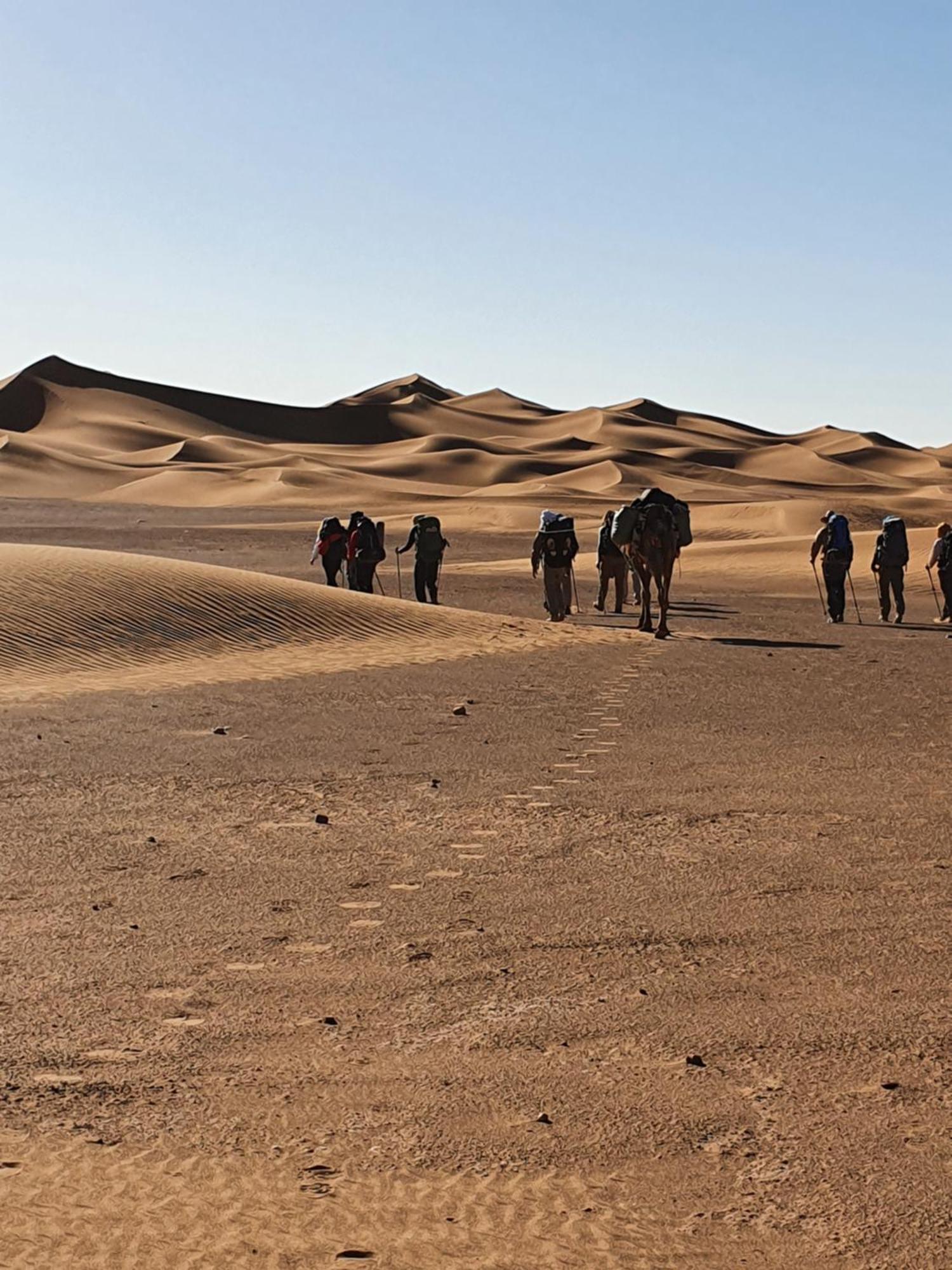 Hotel Bivouac Les Nomades & Foum Zguid To Chegaga Tours Exterior foto